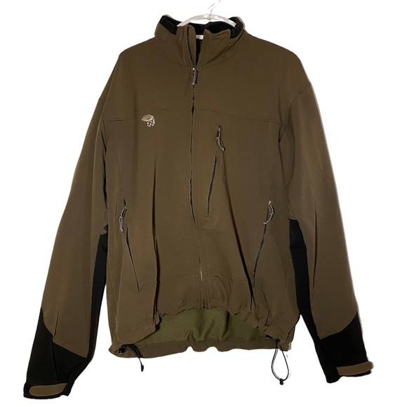 Olive Green Soft Shell Offwidth Jacket 